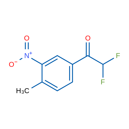 2,2-Difluoro-1-(4-methyl-3-nitrophenyl)ethan-1-one 1g