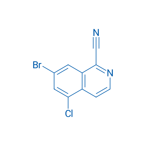 7-Bromo-5-chloroisoquinoline-1-carbonitrile 1g