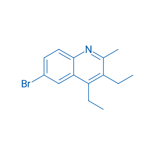 6-Bromo-3,4-diethyl-2-methylquinoline 1g