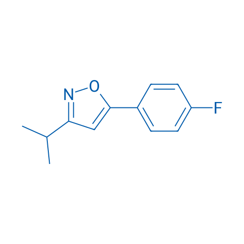 5-(4-Fluorophenyl)-3-(propan-2-yl)-1,2-oxazole 1g