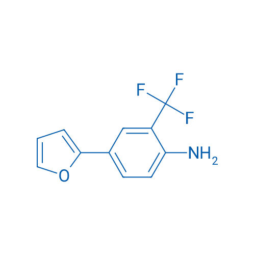 4-(Furan-2-yl)-2-(trifluoromethyl)aniline 1g
