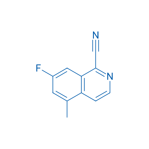 7-Fluoro-5-methylisoquinoline-1-carbonitrile 1g