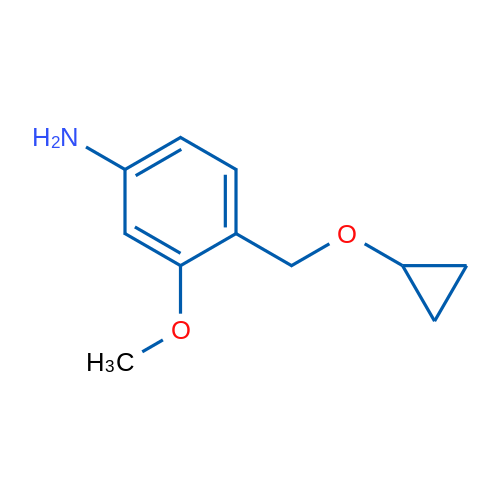 4-(Cyclopropoxymethyl)-3-methoxyaniline 1g