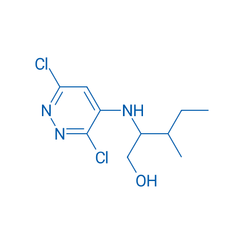 2-((3,6-Dichloropyridazin-4-yl)amino)-3-methylpentan-1-ol 1g