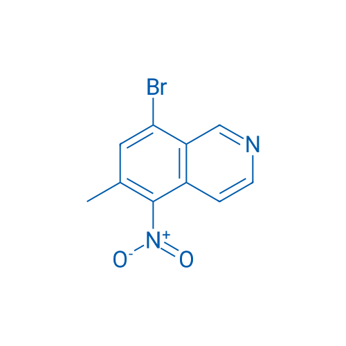 8-Bromo-6-methyl-5-nitroisoquinoline 1g