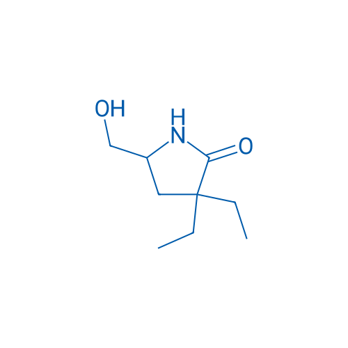 3,3-Diethyl-5-(hydroxymethyl)pyrrolidin-2-one 1g
