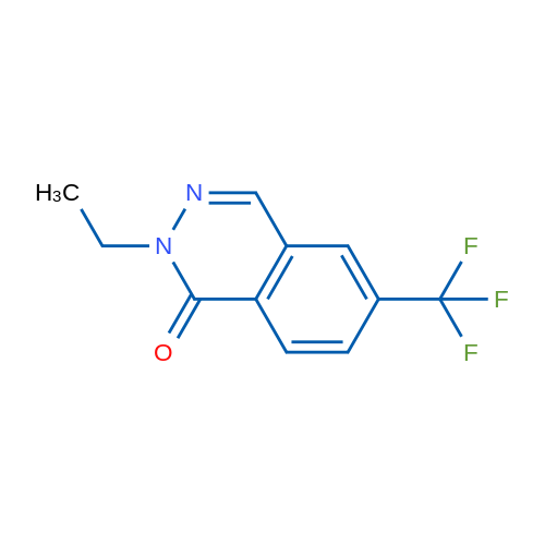 2-Ethyl-6-(trifluoromethyl)-1,2-dihydrophthalazin-1-one 1g