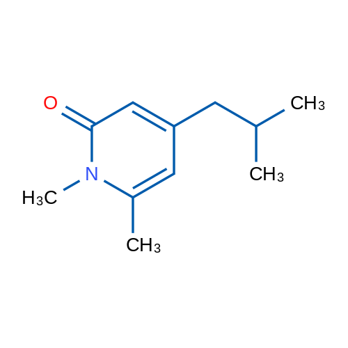 1,6-Dimethyl-4-(2-methylpropyl)-1,2-dihydropyridin-2-one 1g