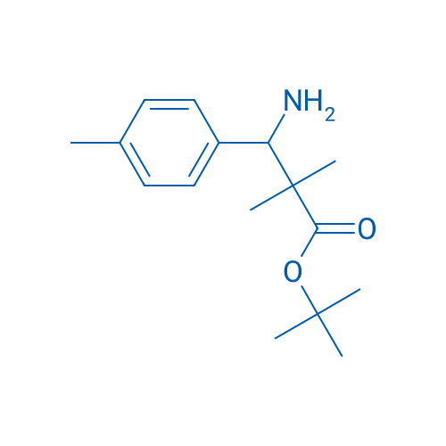 tert-Butyl 3-amino-2,2-dimethyl-3-(4-methylphenyl)propanoate 1g
