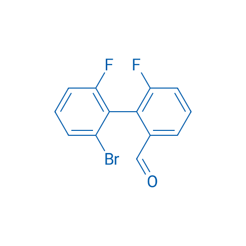 2-(2-Bromo-6-fluorophenyl)-3-fluorobenzaldehyde 1g