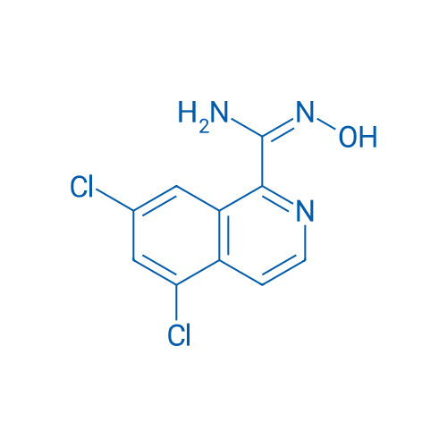 (E)-5,7-Dichloro-N'-hydroxyisoquinoline-1-carboximidamide 1g