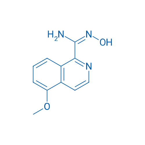 (E)-N'-Hydroxy-5-methoxyisoquinoline-1-carboximidamide 1g