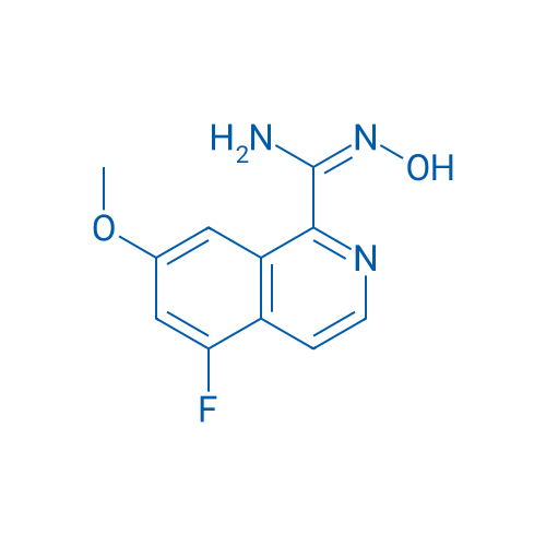 (E)-5-Fluoro-N'-hydroxy-7-methoxyisoquinoline-1-carboximidamide 1g