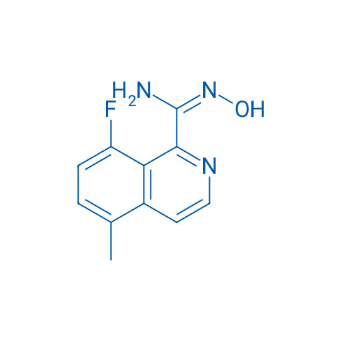 (E)-8-Fluoro-N'-hydroxy-5-methylisoquinoline-1-carboximidamide 1g