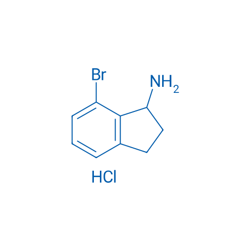 7-Bromo-2,3-dihydro-1H-inden-1-amine hydrochloride 1g