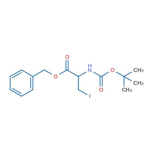 N-Boc-3-iodo-DL-alanine benzyl ester 1g