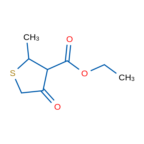 Ethyl 2-methyl-4-oxotetrahydrothiophene-3-carboxylate 250mg