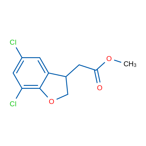 Methyl 2-(5,7-dichloro-2,3-dihydrobenzofuran-3-yl)acetate 1g