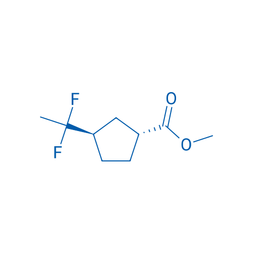 Rel-methyl (1R,3R)-3-(1,1-difluoroethyl)cyclopentane-1-carboxylate 5g