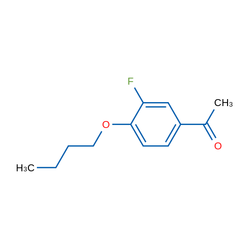 1-(4-Butoxy-3-fluorophenyl)ethanone 1g