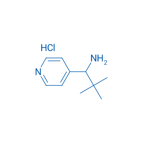 2,2-Dimethyl-1-(pyridin-4-yl)propan-1-amine hydrochloride 250mg