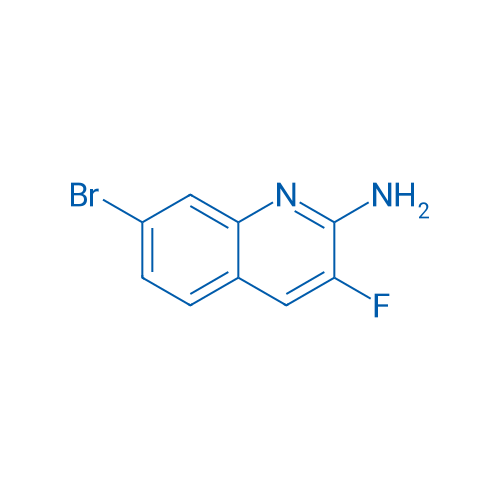 7-Bromo-3-fluoroquinolin-2-amine 100mg