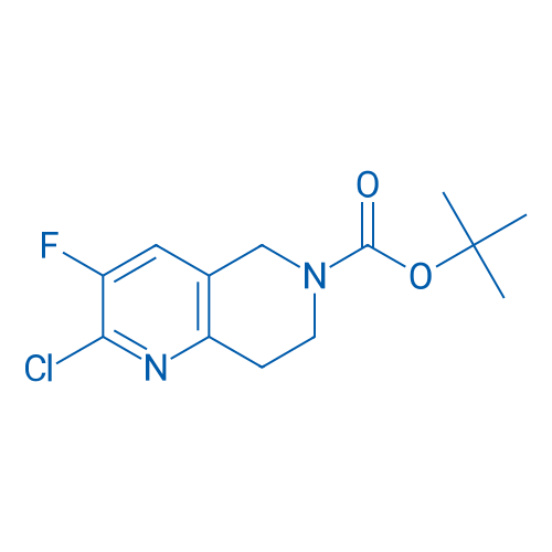 TERT-BUTYL 2-CHLORO-3-FLUORO-7,8-DIHYDRO-1,6-NAPHTHYRIDINE-6(5H)-CARBOXYLAT 1g
