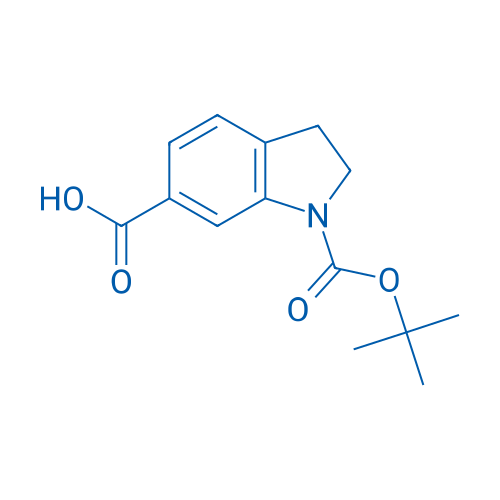 1-(tert-Butoxycarbonyl)indoline-6-carboxylic acid 250mg