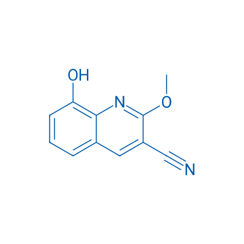 8-HYDROXY-2-METHOXYQUINOLINE-3-CARBONITRILE 250mg