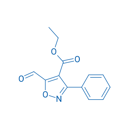 ETHYL 5-FORMYL-3-PHENYLISOXAZOLE-4-CARBOXYLATE 250mg