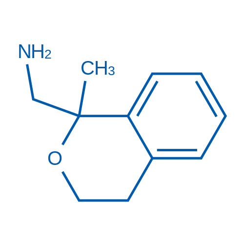 (1-Methyl-3,4-dihydro-1H-2-benzopyran-1-yl)methanamine 50mg