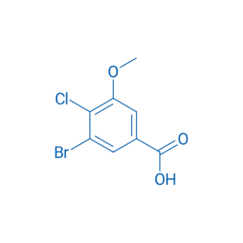 3-Bromo-4-chloro-5-methoxybenzoic acid 250mg