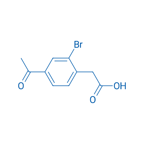 2-(4-Acetyl-2-bromophenyl)acetic acid 1g