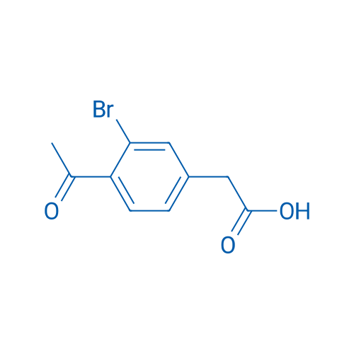 2-(4-Acetyl-3-bromophenyl)acetic acid 1g