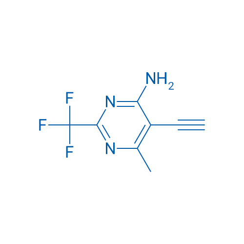 5-ETHYNYL-6-METHYL-2-(TRIFLUOROMETHYL)PYRIMIDIN-4-AMINE 250mg