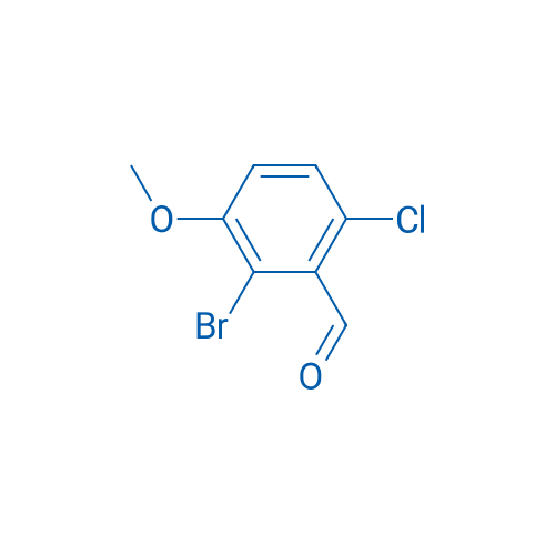 2-Bromo-6-chloro-3-methoxybenzaldehyde 100mg