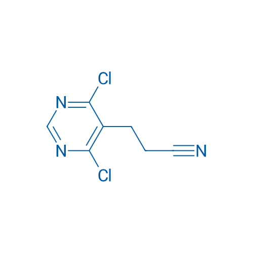 3-(4,6-Dichloropyrimidin-5-yl)propanenitrile 1g