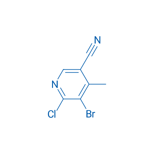 5-Bromo-6-chloro-4-methylnicotinonitrile 1g