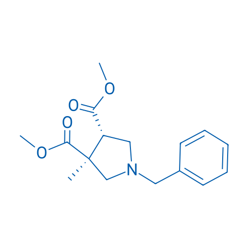 Rel-dimethyl (3S,4S)-1-benzyl-3-methylpyrrolidine-3,4-dicarboxylate 100mg