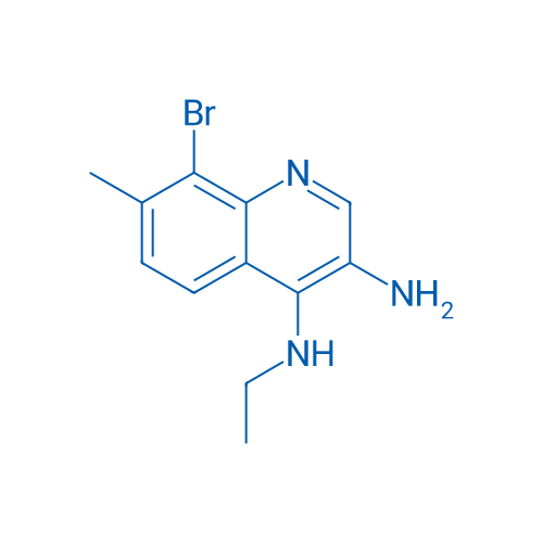 8-Bromo-N4-ethyl-7-methylquinoline-3,4-diamine 1g