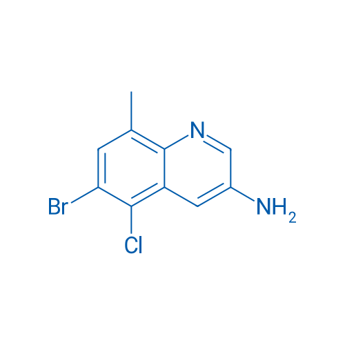 6-Bromo-5-chloro-8-methylquinolin-3-amine 1g