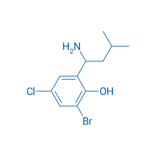 2-(1-Amino-3-methylbutyl)-6-bromo-4-chlorophenol 1g