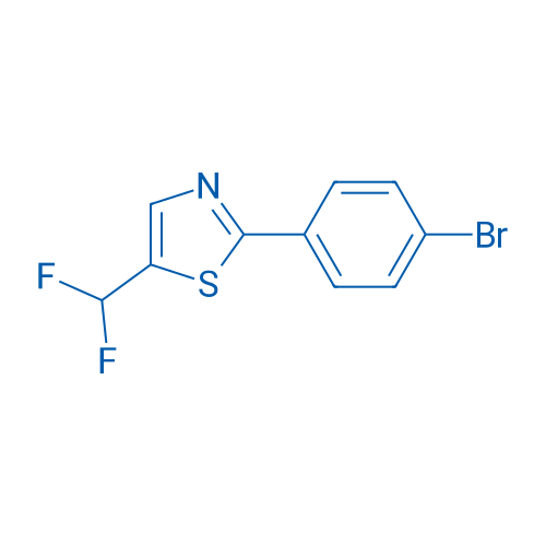 2-(4-Bromophenyl)-5-(difluoromethyl)thiazole 1g