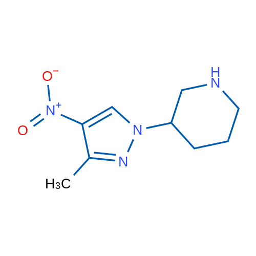 3-(3-Methyl-4-nitro-1H-pyrazol-1-yl)piperidine 1g