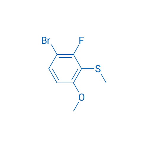 (3-Bromo-2-fluoro-6-methoxyphenyl)(methyl)sulfane 5g