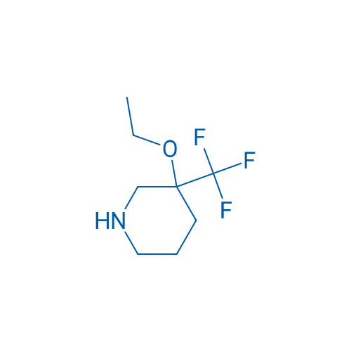 3-Ethoxy-3-(trifluoromethyl)piperidine 1g