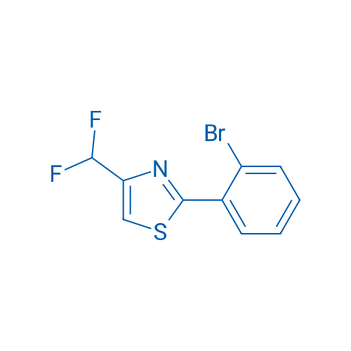 2-(2-Bromophenyl)-4-(difluoromethyl)thiazole 1g