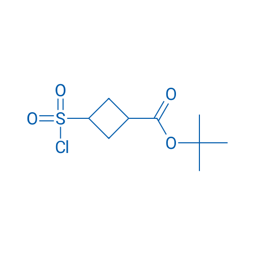 tert-Butyl 3-(chlorosulfonyl)cyclobutane-1-carboxylate 1g