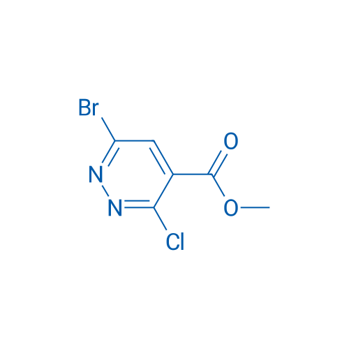 Methyl 6-bromo-3-chloropyridazine-4-carboxylate 1g