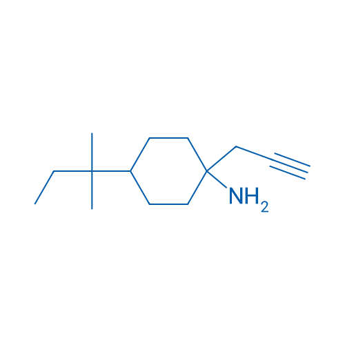4-(2-Methylbutan-2-yl)-1-(prop-2-yn-1-yl)cyclohexan-1-amine 1g